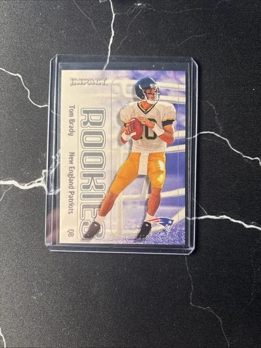 2000 Skybox Impact - Rookies Tom Brady #27 (RC)