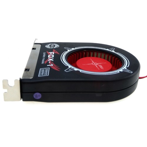 PCI Slot Fan PC System Heat Air Exhaust Cooling 4-pin Power 12V 2200rpm 42CFM - Afbeelding 6 van 9