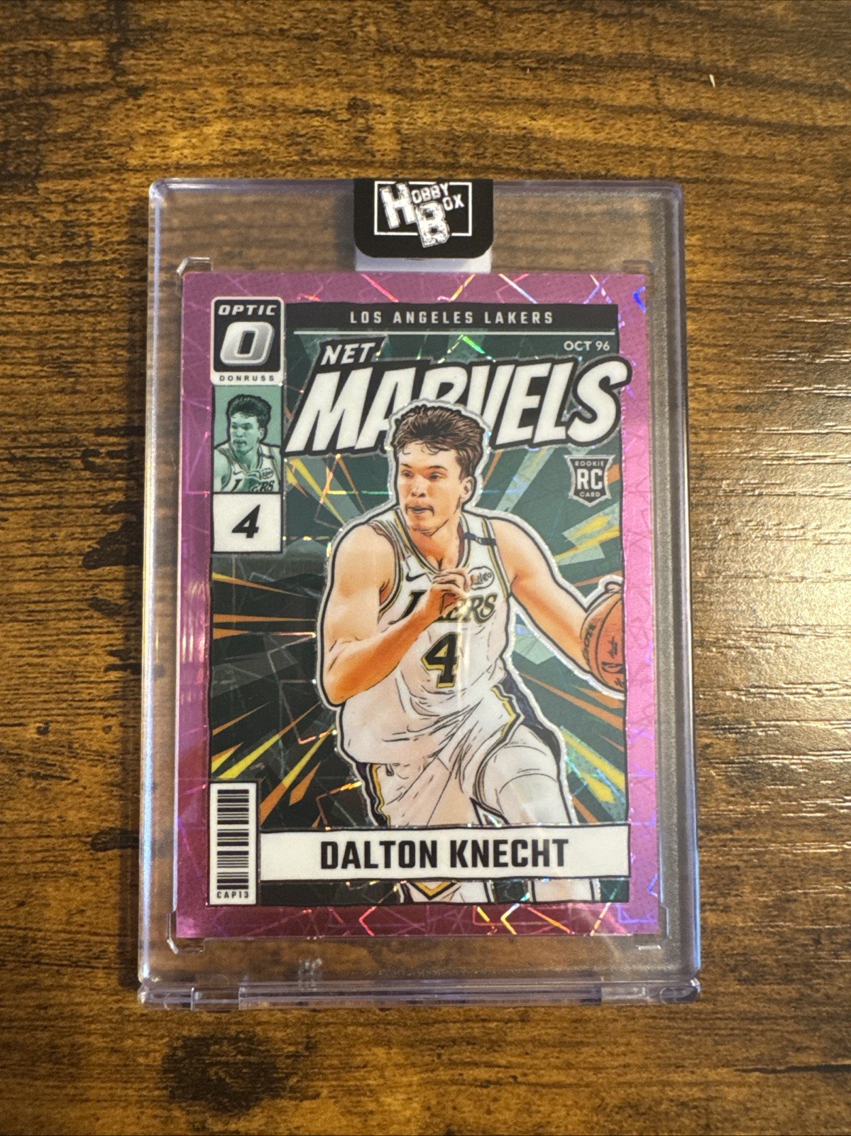 Dalton Knecht 2024-25 Donruss Optic Net Marvels RC #16 /79 Pink Prizm