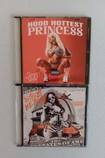 2 CD Lot Rap/Hip-Hop, Sexyy Red - Hood Hottest + In Sexy We [SEALED Mixtape]