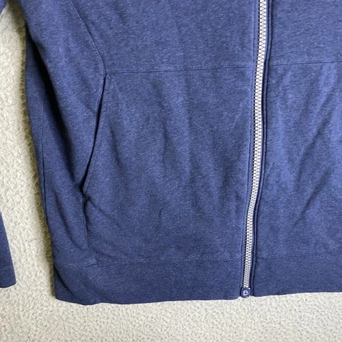B Draddy Mara Jacket Mens Large Blue Full Zip Mock Neck MCC Logo Golf Preppy image 5