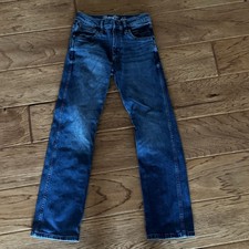 Wrangler Retro Slim Straight Jeans Boys 10 Reg Medium Wash Western Cowboy