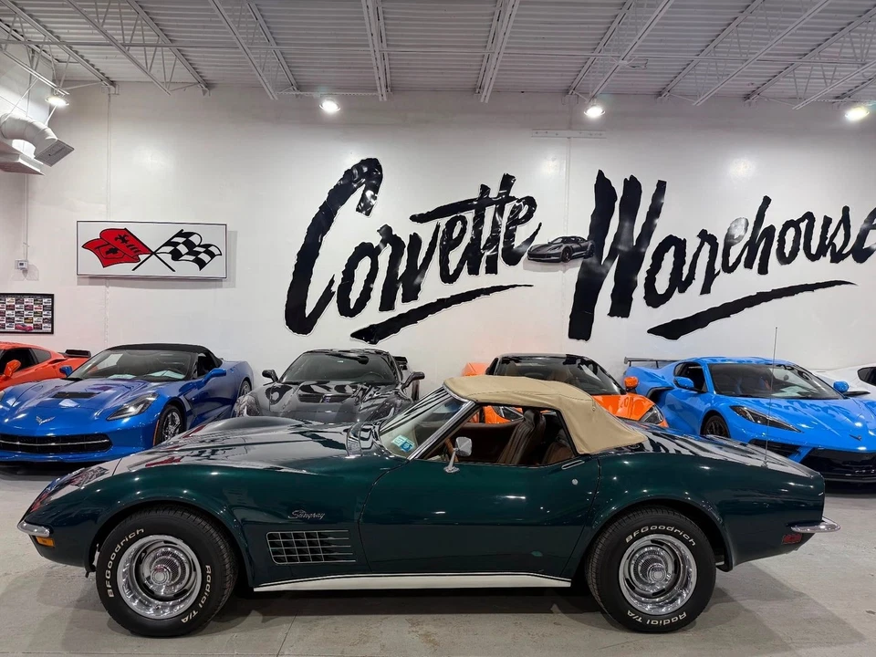 Chevrolet Corvette 1972 CONV 350ci/L-48, aire acondicionado, automático, # coincide, solo 22 k Foto 2 de 4