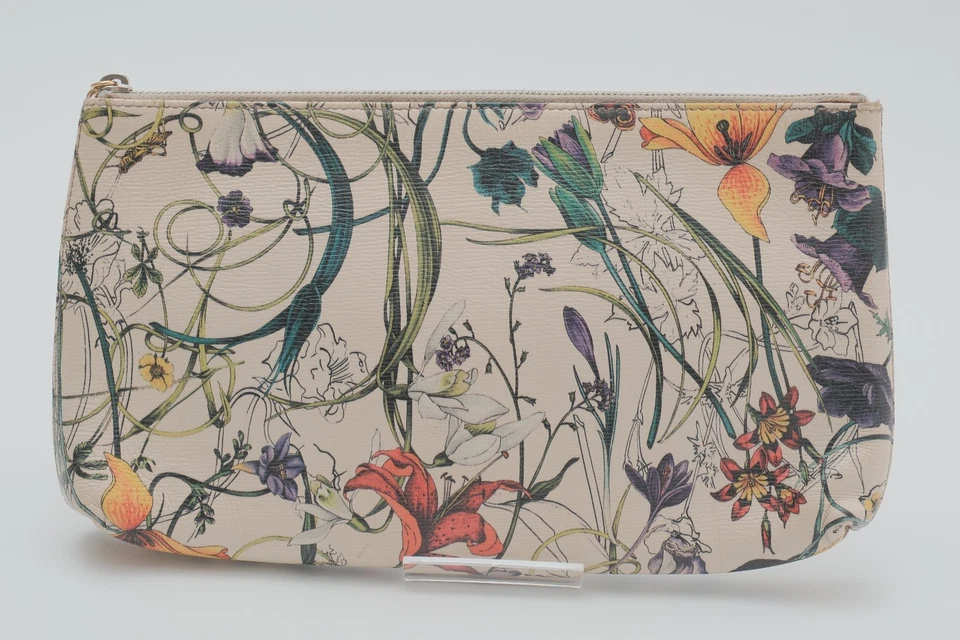 Bolso Cartera Gucci Flora Bambú GG Cuero PVC - Imagen 3 de 4