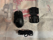 Logitech G502 Lightspeed Wireless Gaming Mouse with HERO 16K Sensor - Black