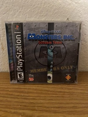Monsters, Inc. Scream Team PS1 Complete