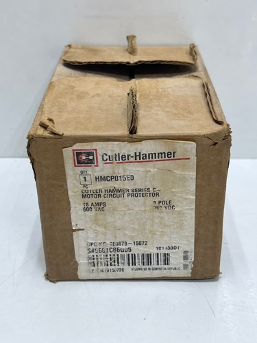 Eaton/Cutler-Hammer HMCP015E0 3 Pole Circuit Breaker - Picture 10 of 10