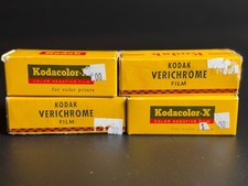 Kodak V616 Verichrome film and CX620 Kodacolor-X film-Expired-Unopened