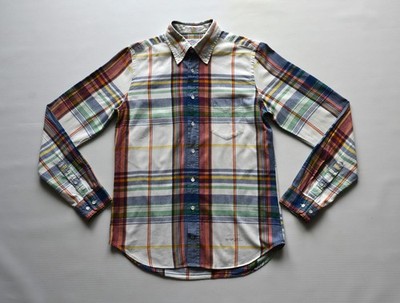 GANT THE HUGGER INDIEGO OXFORD Men's Shirt Herren Hemd Gr.  Kariert/ Check