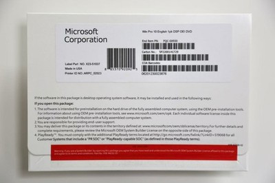 Windows  10 Pro 64-BitDVD+Gengine Pproduct Key. Factory Ssaled.Freeshipping..