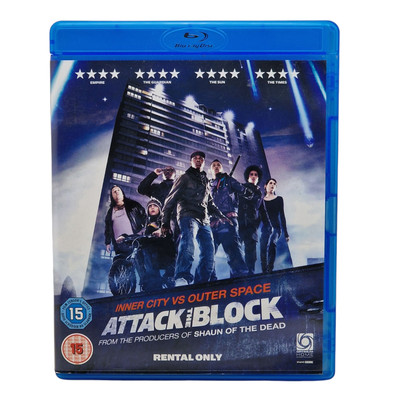 Attack The Block (Blu-ray, 2011) Region B Cert 15 Optimum Releasing OPTBDR2013
