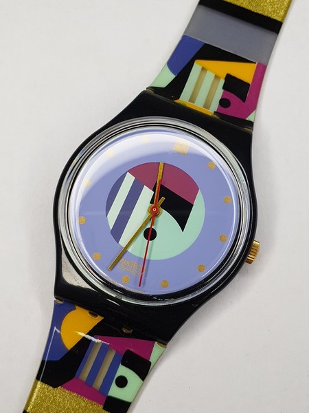 Swatch Gold Inlay GB141 - working - 34mm