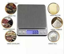 Digital Scale 3000g x 0.1g Jewelry Gold Silve...