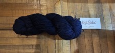 Knit Picks Gloss Fingering NAVY, PERU VINTAGE NWT vtg DISCONTINUED YARN hank