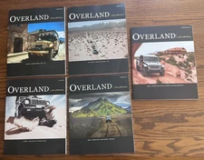Overland Journal 2020, 4 x Quarterly Plus Gear Guide. 5 Magazines