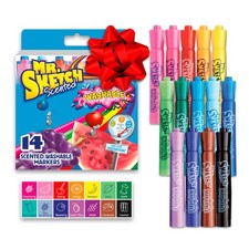   Scented Markers, Chisel Point, Assorted, Pack Of 14