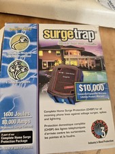 EATON Complete Home SurgeTrap Telephone Protector 80,000 Amp Surge Trap