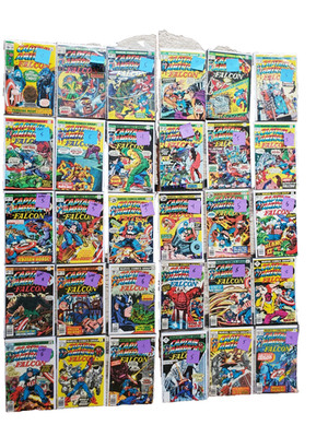 Captain America & FALCON 30 Issues  # 139-223 - 1st Arnim Zola - KIRBY RUN VG/FN