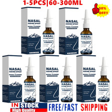 1-5PCS Iodine Nasal Spray, Nasal Iodine, Nasal Cleanse Enhance Body IN STOCK
