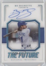 2020 Panini National Treasures The Future 3/25 Bo Bichette #TF-BB Auto v9t