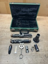 Vintage Noblet N27 Paris France Wooden Clarinet w/ Case