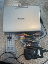 Polaroid PDV-0813A Portable 8" DVD Player With TFT-LCD - DC IN  Plus Bag/Remote