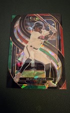 2025 Panini Select - Premier Level Braylon Payne #151 Red & Green Ice Prizm (RC)