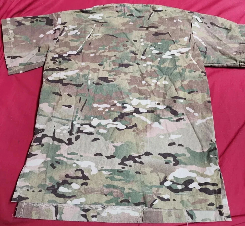 Shamron Mills Multicam Scrub Mens Medium XL Army Camo Nurse - Image 2 of 3