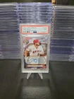 MIKE TROUT 2024 TOPPS TRIBUTE ON CARD AUTO NUMBERED TO 25 PSA 9 LOW POP!!!