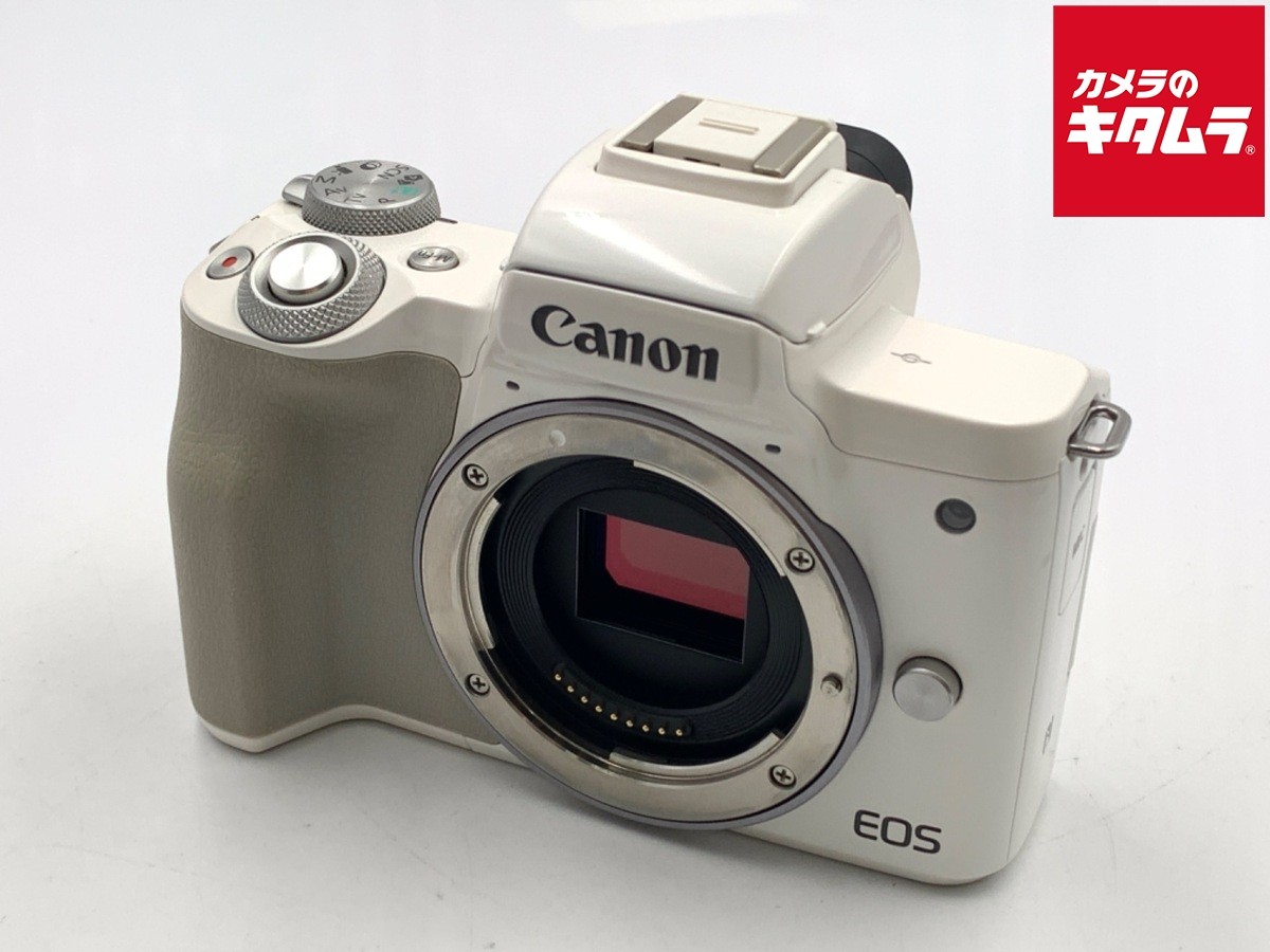 CANON EOS Kiss M 24.1MP Mirrorless Digital Camera Body WHITE