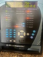 Relé de gestión de alimentador GE 750 750-P5-G5-S5-HI-A20-R-E con estuche