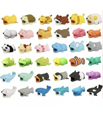3 Pack Cute Animal Cable Protector | Pick Your Style | Mix & Match | For iPhone