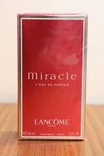 NEW SEALED Box AUTHENTIC "Miracle" by Lancome France L'Eau de Parfum 1 Fl Oz