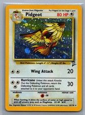 Pidgeot 2000 Base Set 2 14/130 Rare Holo on eBay