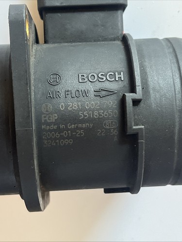 55183650 Luftmassenmesser Fiat, Alfa Romeo, Lancia