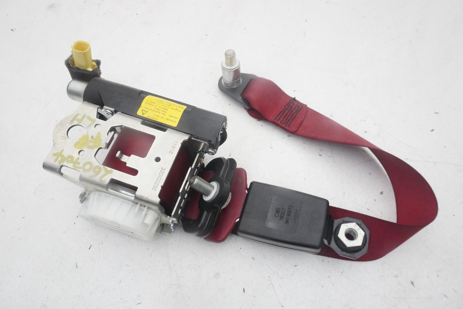 Ferrari California 2012-2018 Front Left Seat belt retractor P/N 69767300