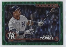 2024 Topps Series 1 Green Crackle Foil 266/499 Gleyber Torres #210 fm0