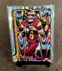 2025 Topps Chrome Jayden Daniels RayWave Refractor #295 Washington Commanders