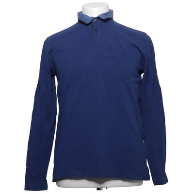 Hugo Boss, Rugby Shirt, Größe: L, Blau, Baumwolle, Einfarbig, Herren #oDE