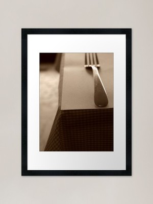 Tisch gerahmter Kunstdruck gerahmt Wandbild Poster Leinwanddruck Bild