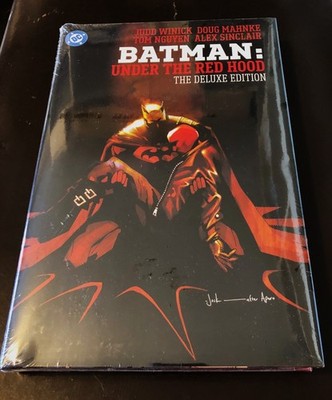 Batman: Under the Red Hood. Winick & Mahnke. Robin. Deluxe Ed HC. Sealed 2023.