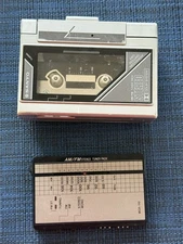 Sanyo Sportster M-G34DT Cassette Player w/ Tuner Pack Vintage Japan READ