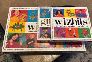 Wizbits, Mini Wizbits And Glitzbits Creative Creature Designs Never Opened 4+