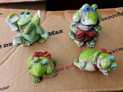 Vintage Frogs/Toads- Lot of 4