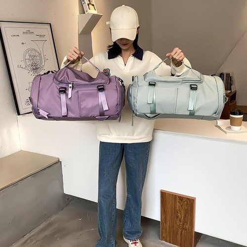Mochila Oxford de tela para gimnasio compartimento bolsa de fitness transpirable para senderismo natación - Imagen 3 de 17