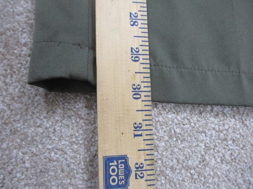 Pantalones Tommy Hilfiger para hombre 36 pantalones chinos caqui verde para hombre 36x30 microfibra - Imagen 14 de 14