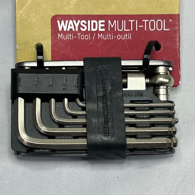Multi-outils Vélo Blackburn Wayside – 19 Fonctions, Couleur étain