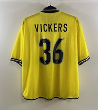 Crystal Palace Player Issue Vickers 36 Third Football Shirt 2001/02 (XXL) F473
