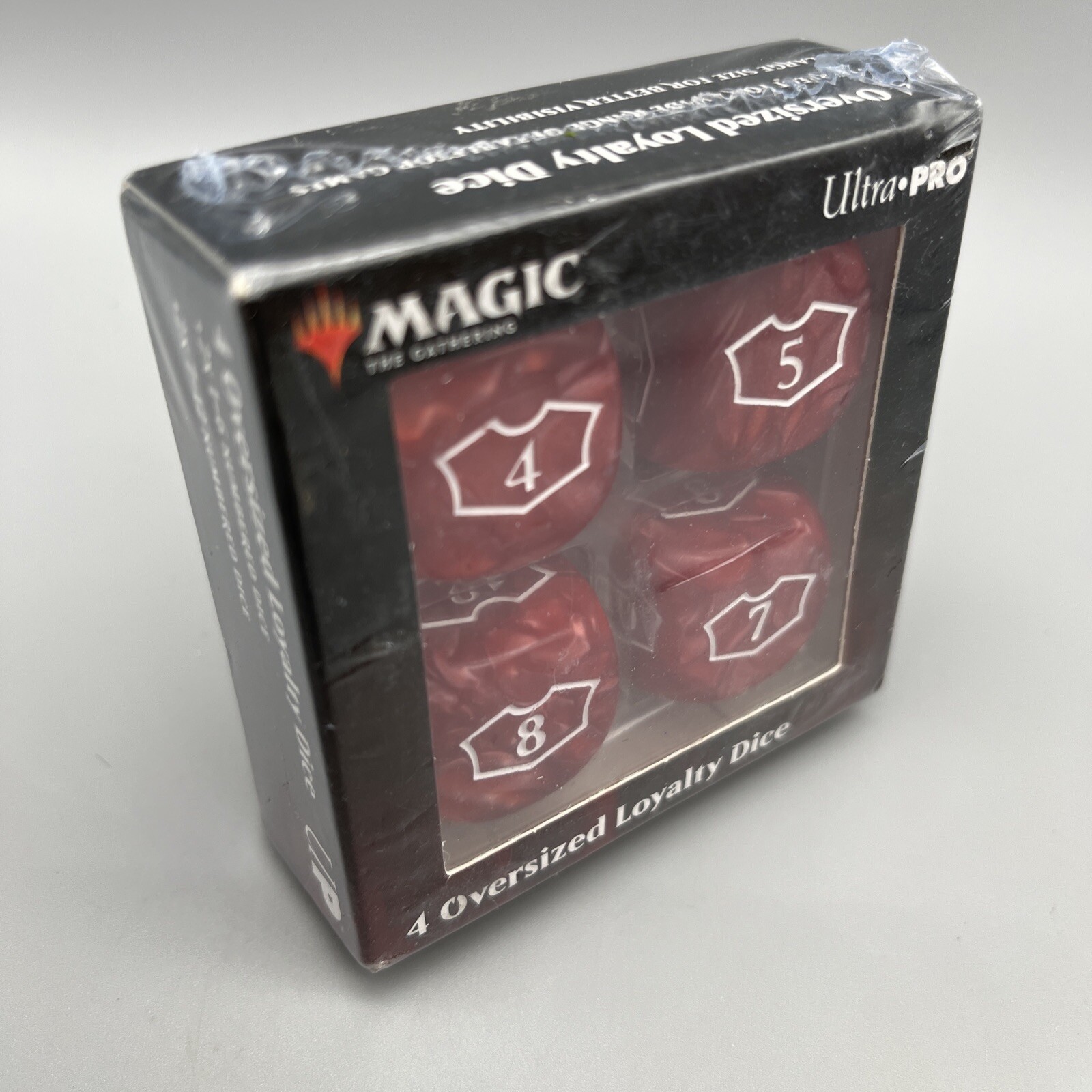 Ultra Pro Magic The Gathering Dice Oversized Loyalty Dice Set Mountain