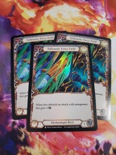 3x Teklonetic Force Field Blue Foil Playset Bright Lights Flesh and Blood FAB